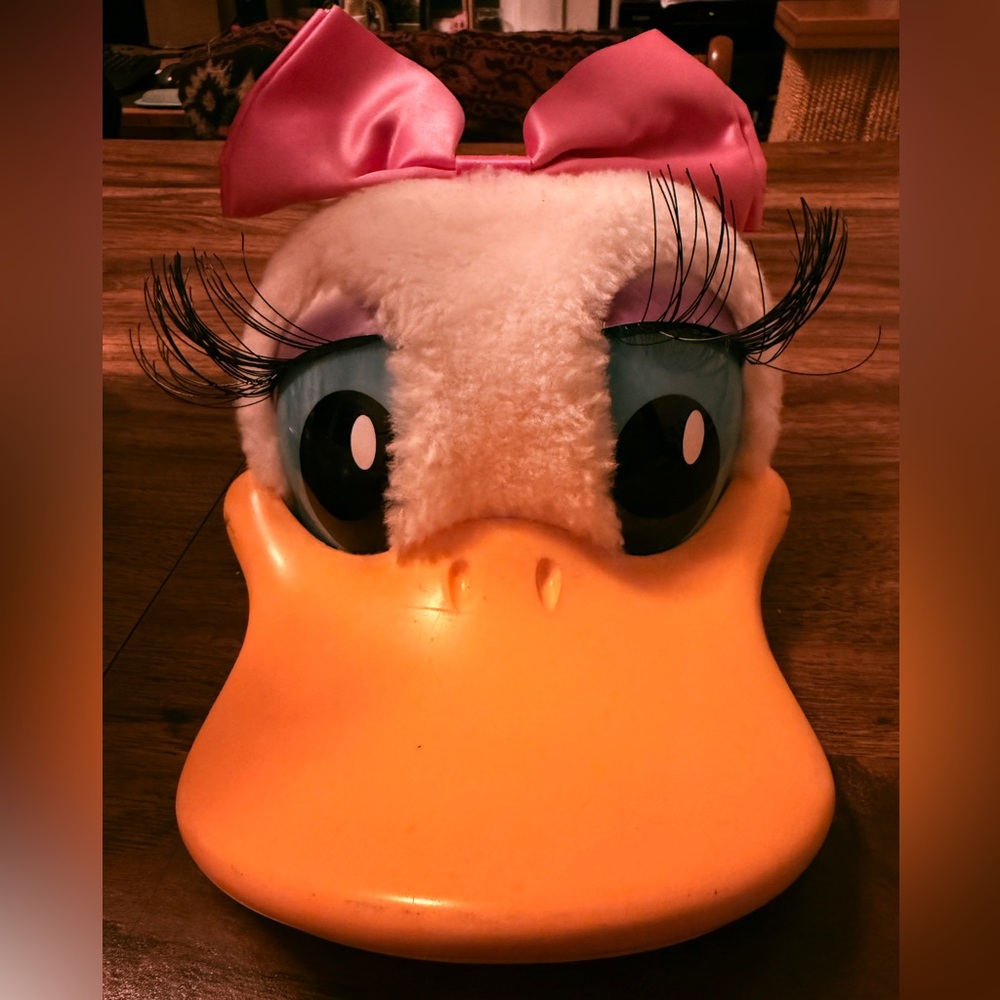 Vintage Daisy Duck snapback Disney Hat Made In the USA